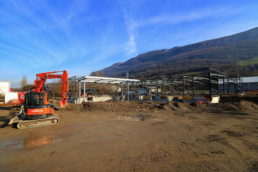 Suivi de chantier LEZTROY Naturopôle Chautagne (du 15 au 31 janvier)